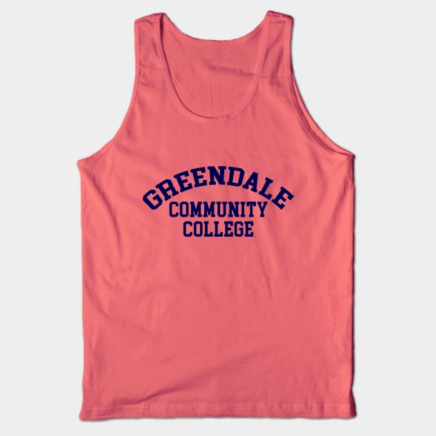 Greendale Community College Tank Top by nickmeece